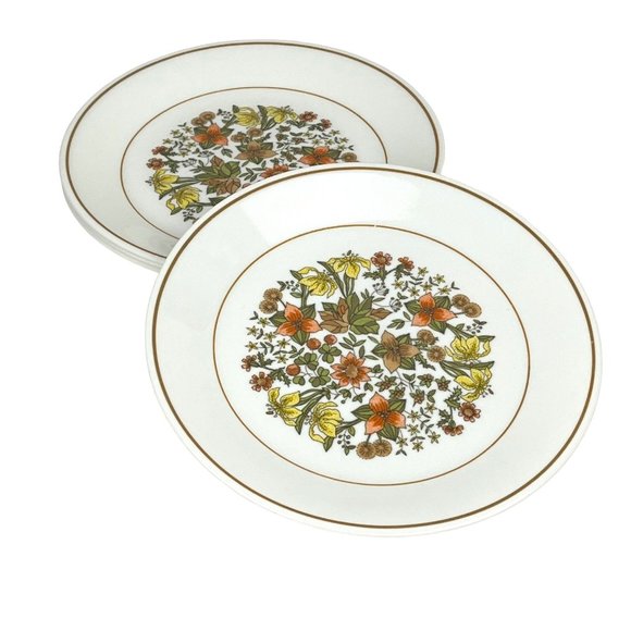 Corelle Dining Vintage Corelle Indian Summer Luncheon Salad Plates 82 Set Of 4 Poshmark
